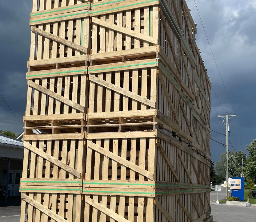 Caissons en bois | Léo Mailhot inc.