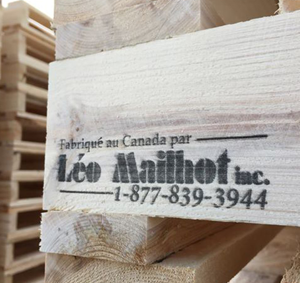 Palettes en bois | Léo Mailhot inc.